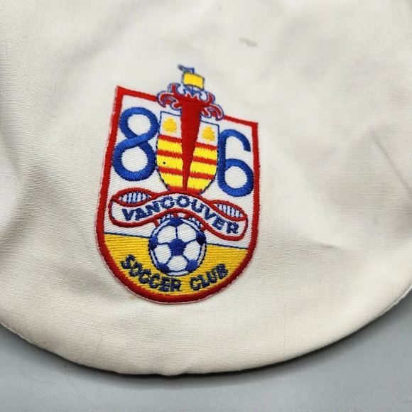 Vintage Vancouver 86ers Newsboy Cap  Soccer White - Picture 2 of 9